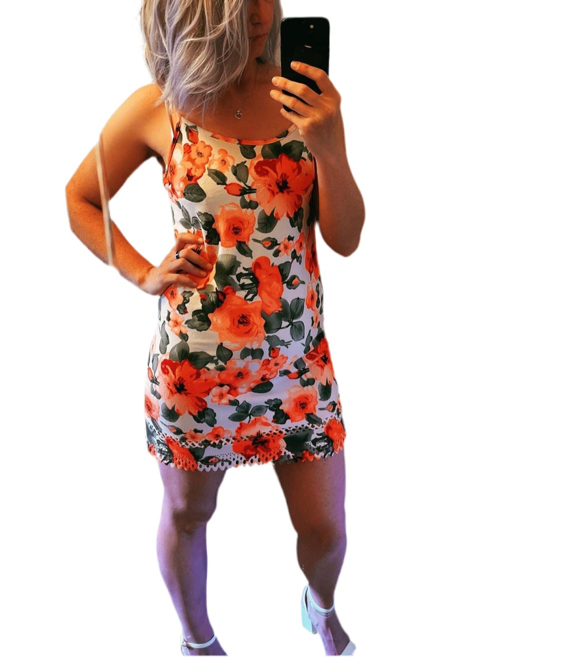 Beautiful summer floral dress