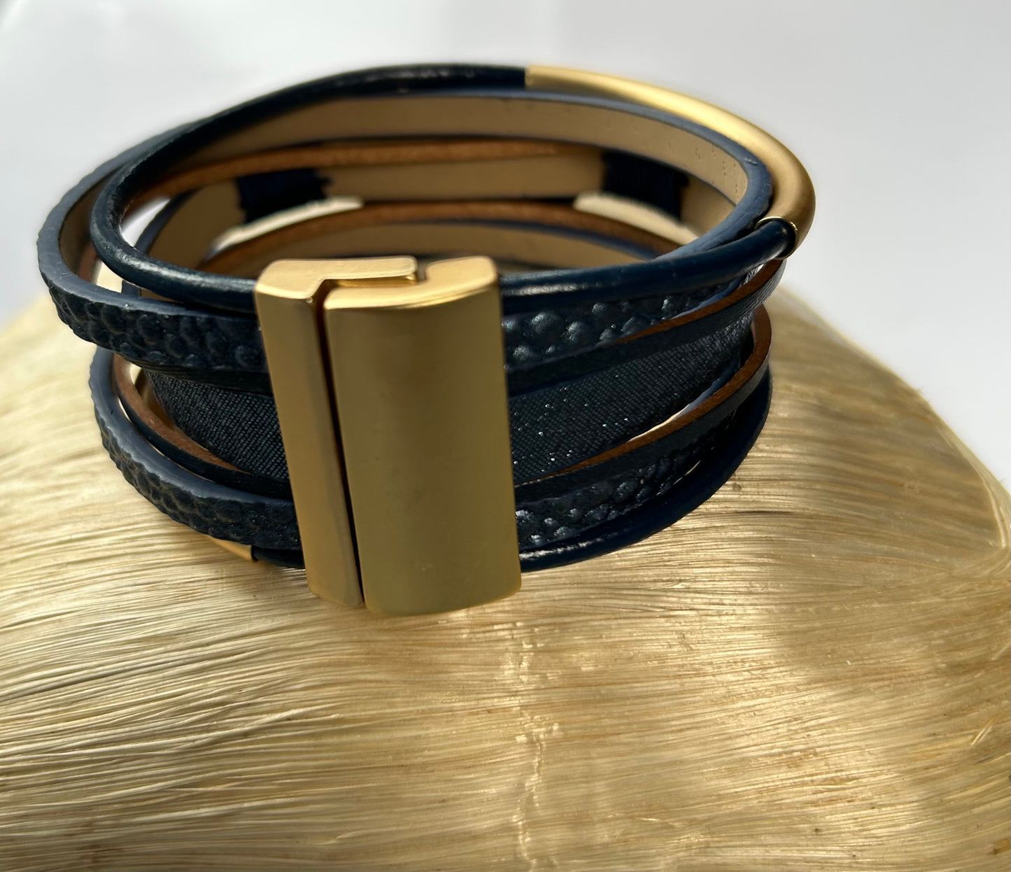bold multi-layer bracelet