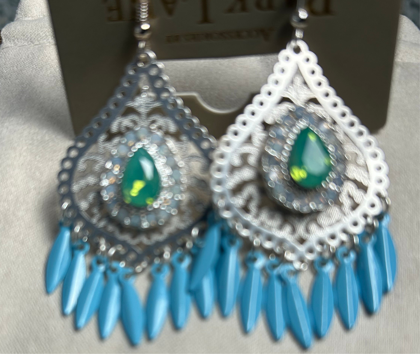 vibrant bohemian style earrings