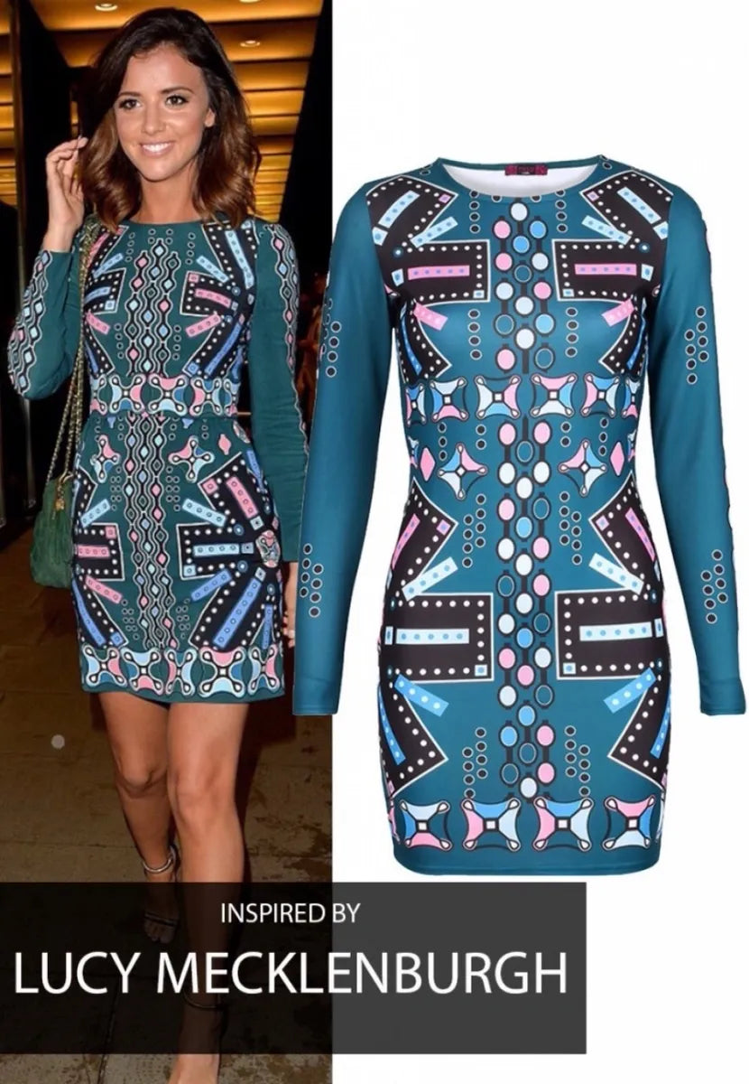 Celeb Inspired Mini Dress