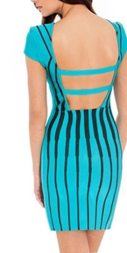 Striped Bodycon Dress