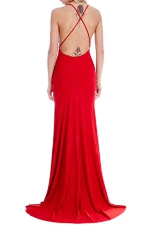 Oscar Red Maxi Dress