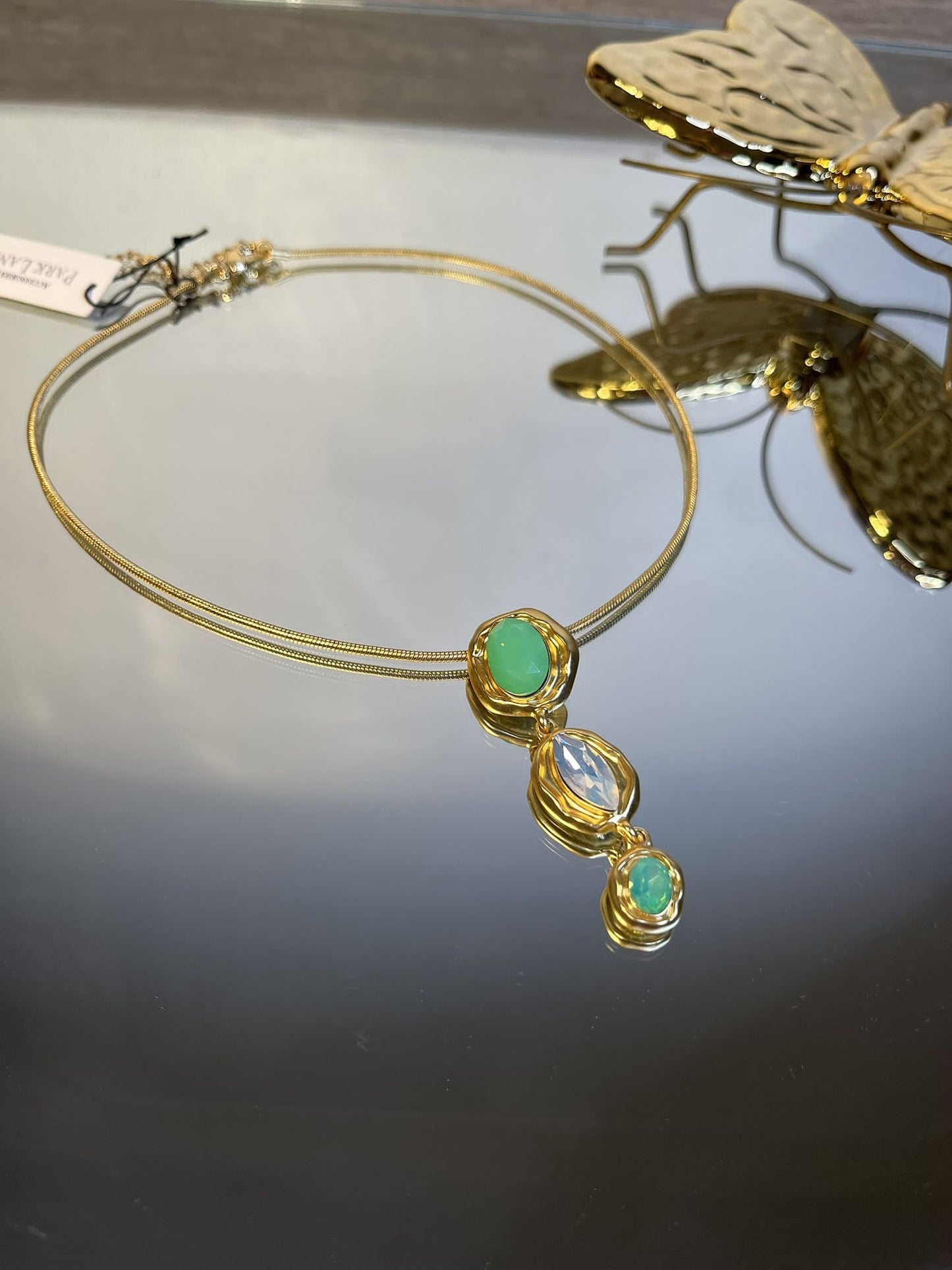 Beautiful Gold Plated Necklace Set