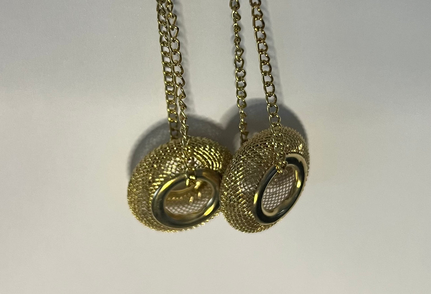 GOLD PLATED DROP EARRINGS