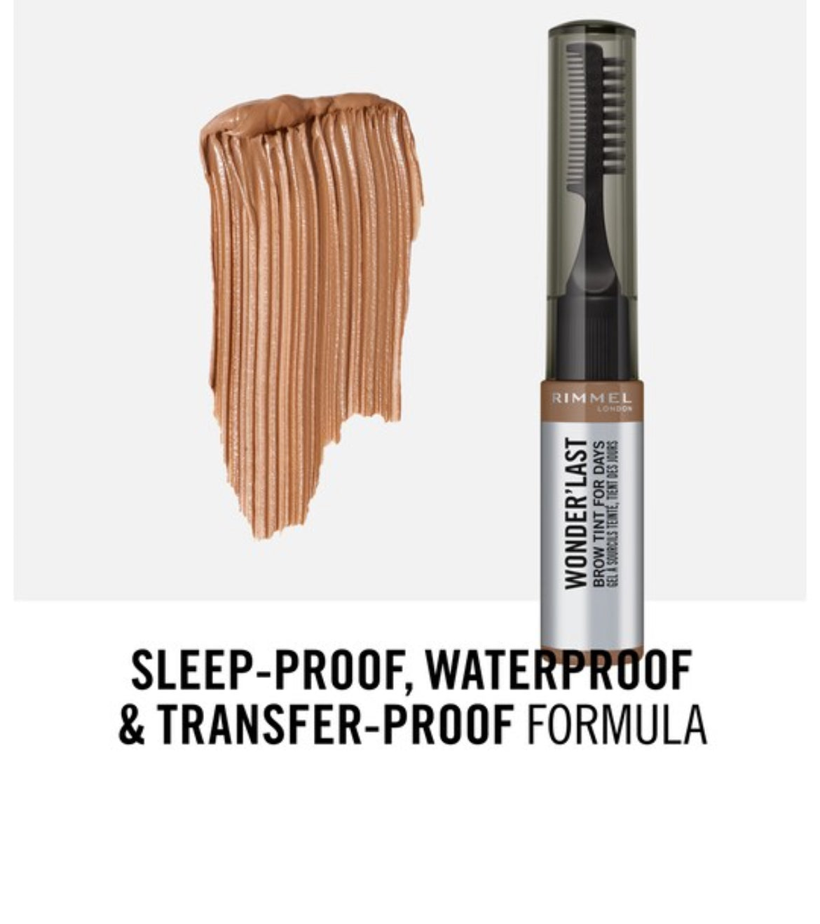 RIMMEL WONDER'LAST BROW TINT FOR DAYS 002 SOFT BROWN 4.5ML