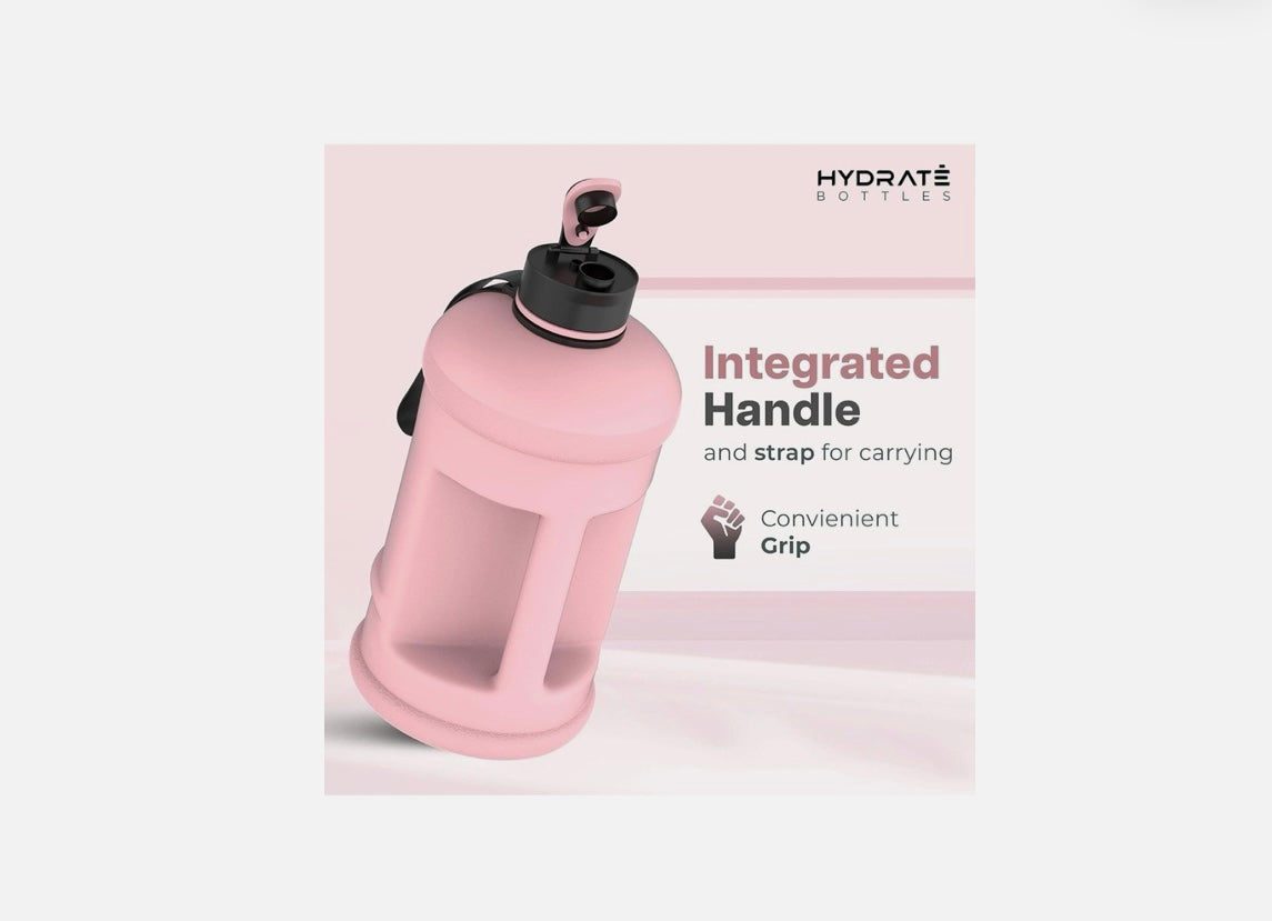 Hydrate water bottle 2.2L ￼