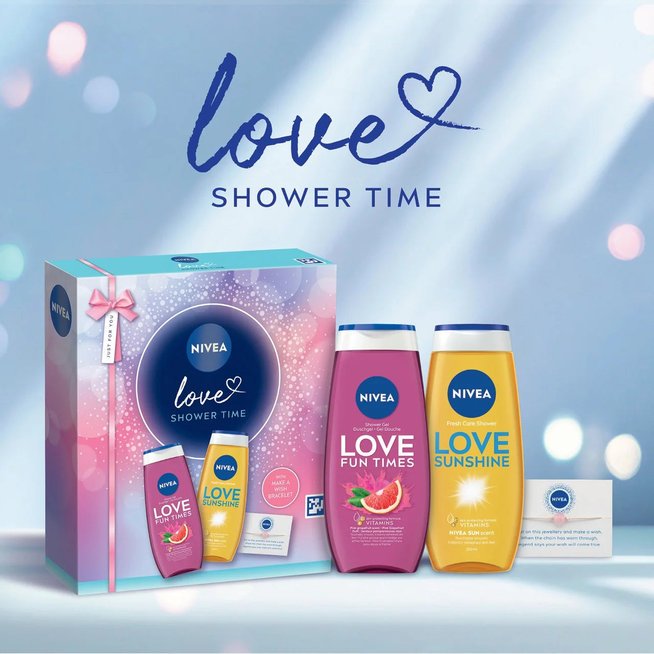 NIVEA Love Shower Time Gift Set