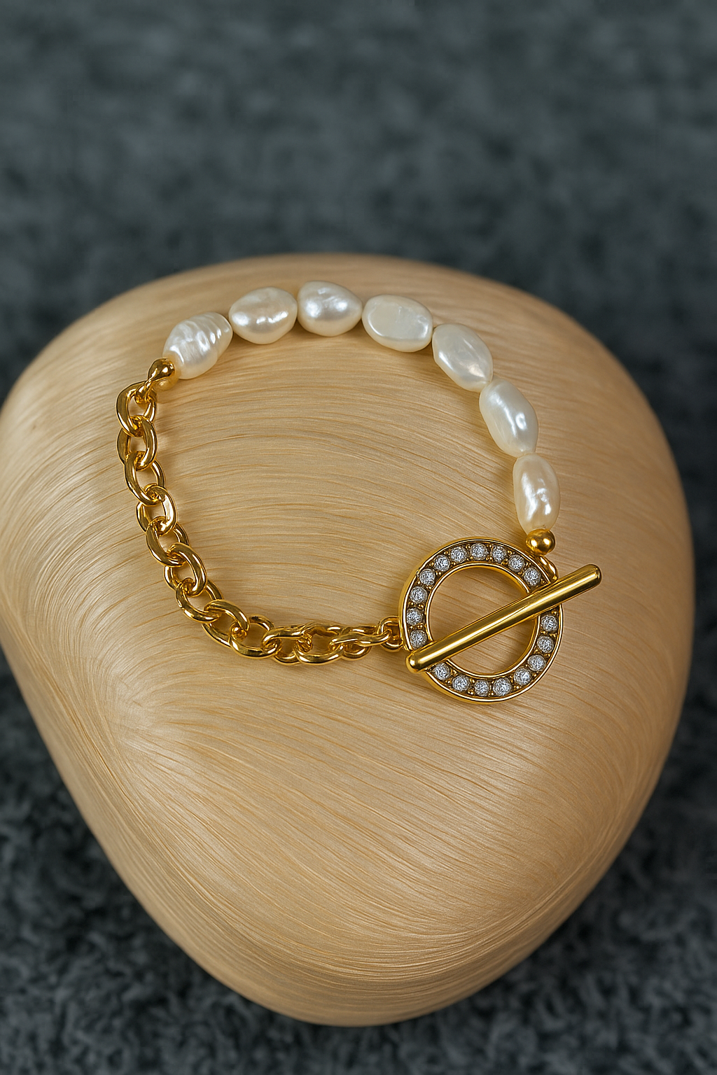 elegant bracelet freshwater pearls