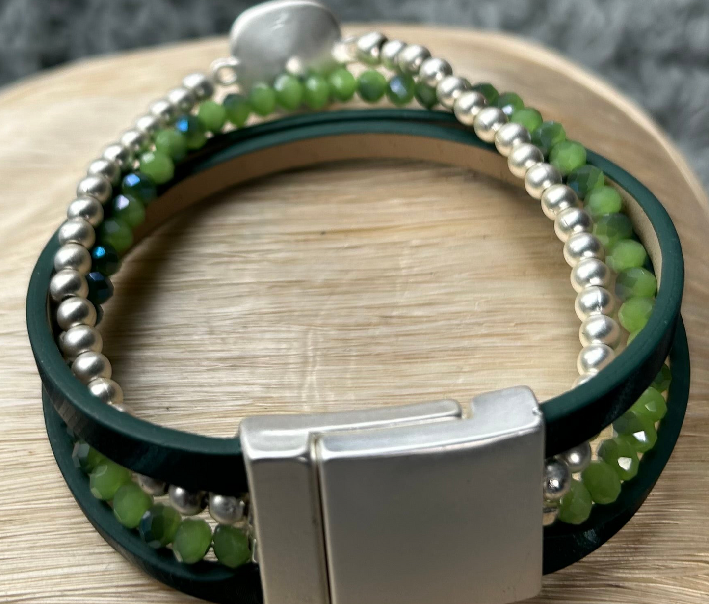 vibrant multi-strand bracelet