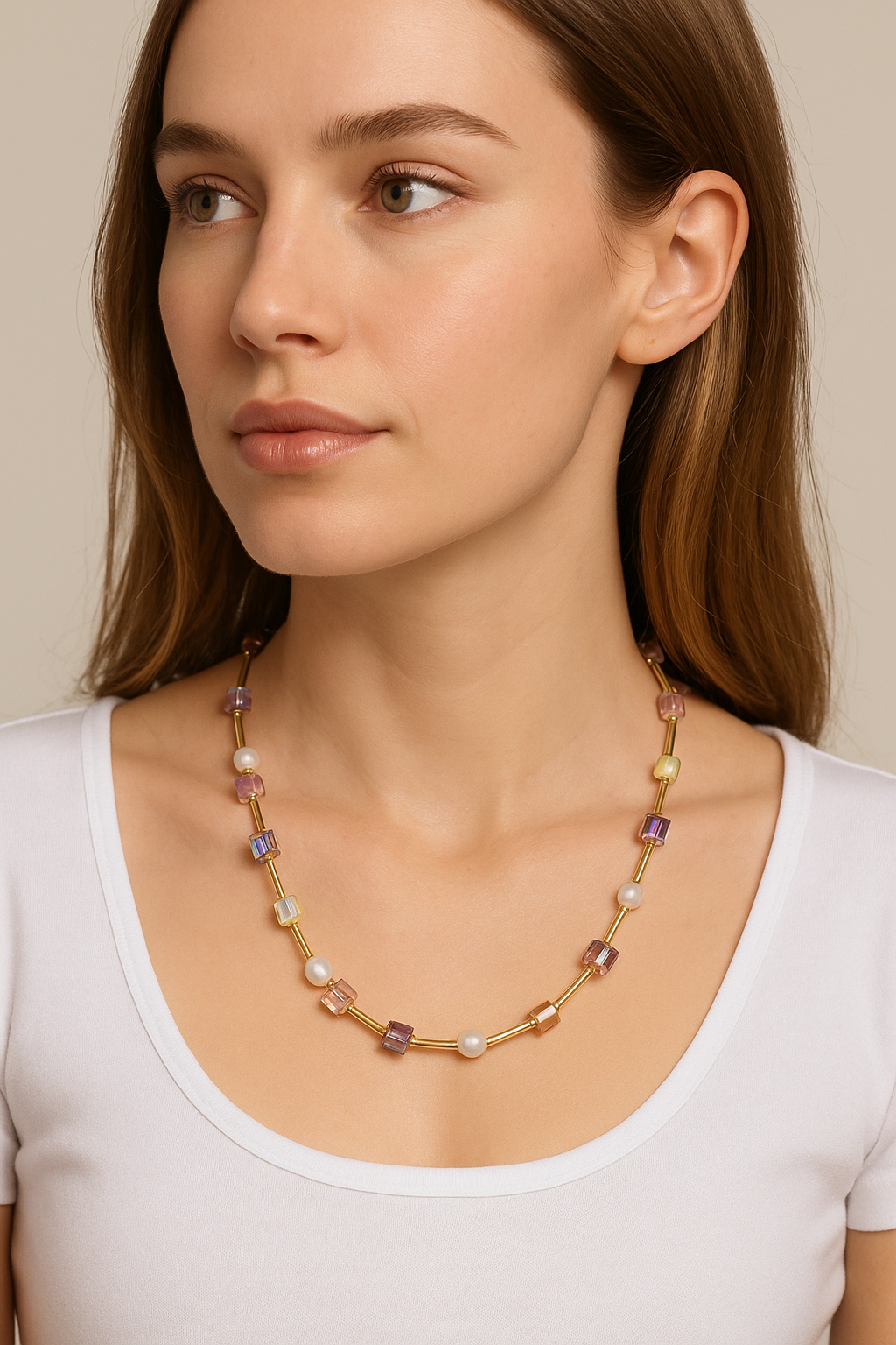 freshwater pearls necklace