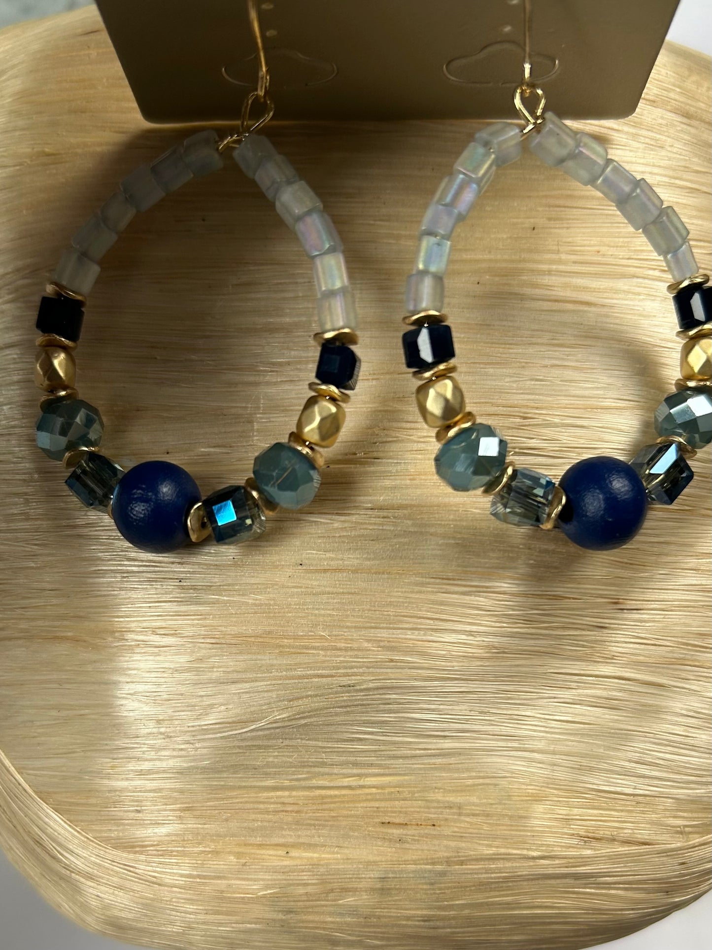 Elegant hoop earrings