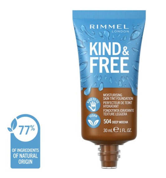 Rimmel Kind & Free Tint Foundation Deep Mocha 30Ml