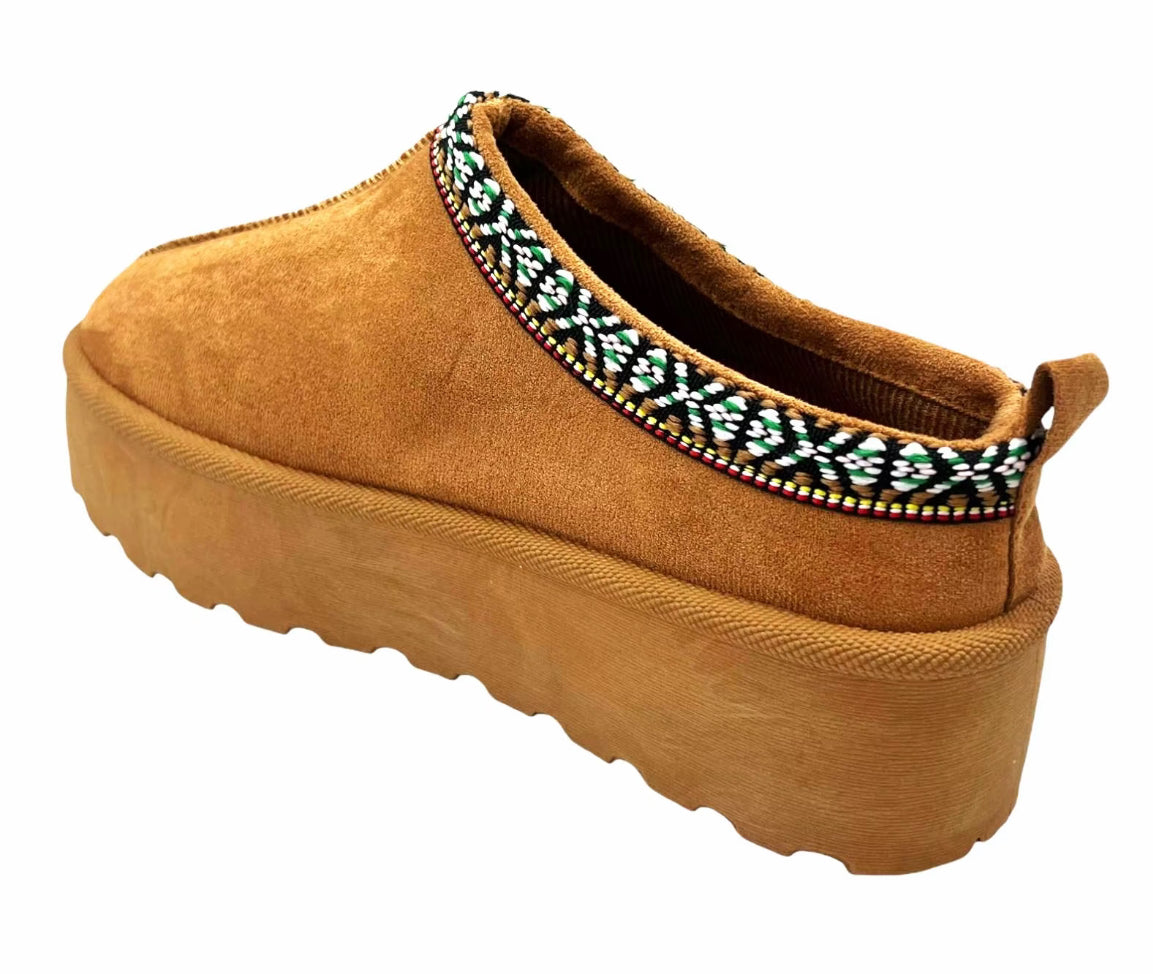 Platform slip on slippers Boots shoes