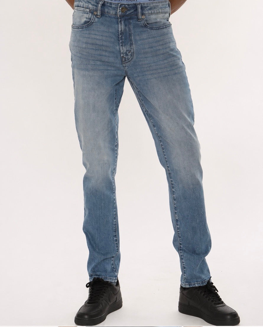 VOI London Men’s Everyday Straight Fit Denim Jeans