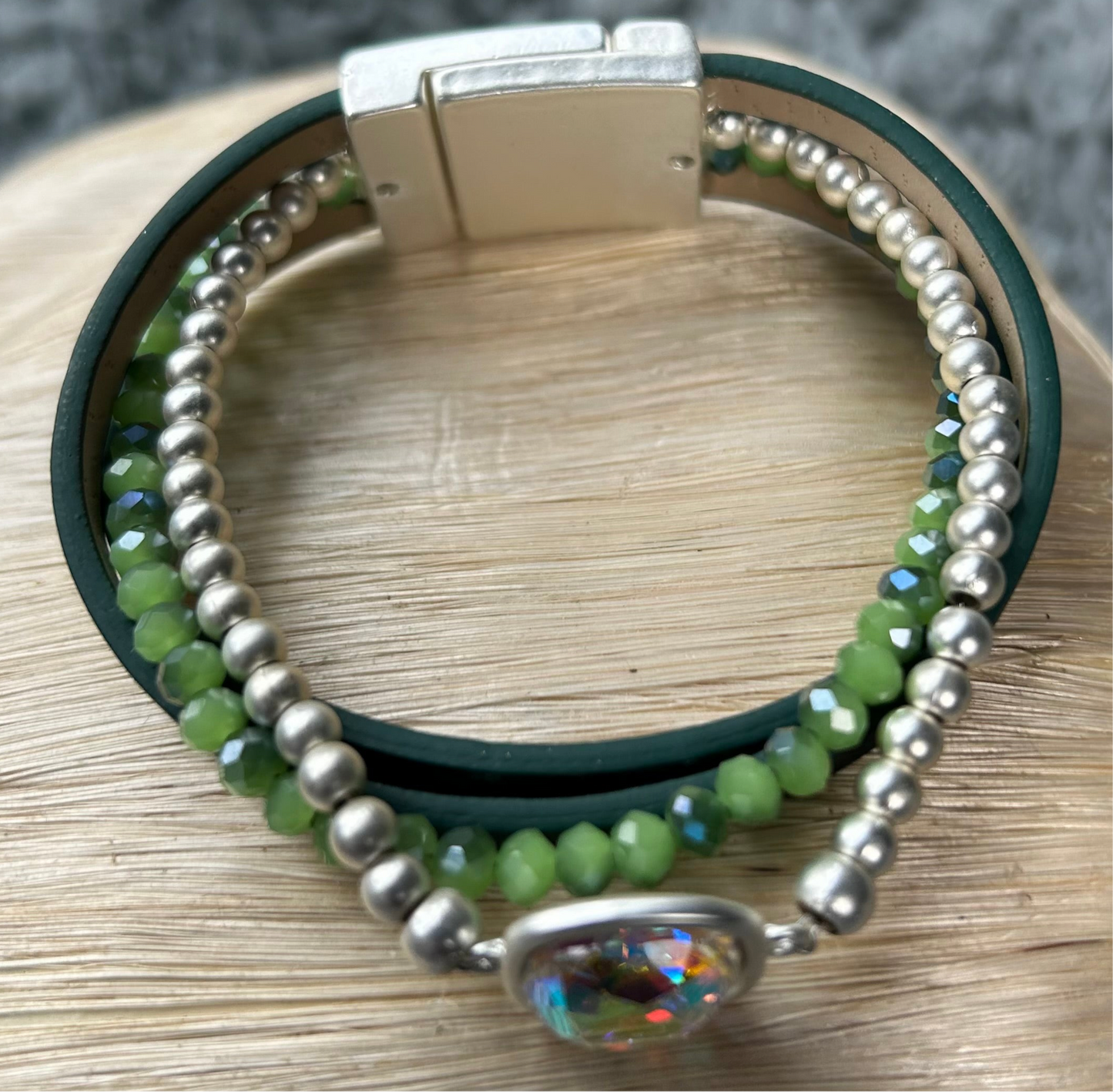 vibrant multi-strand bracelet