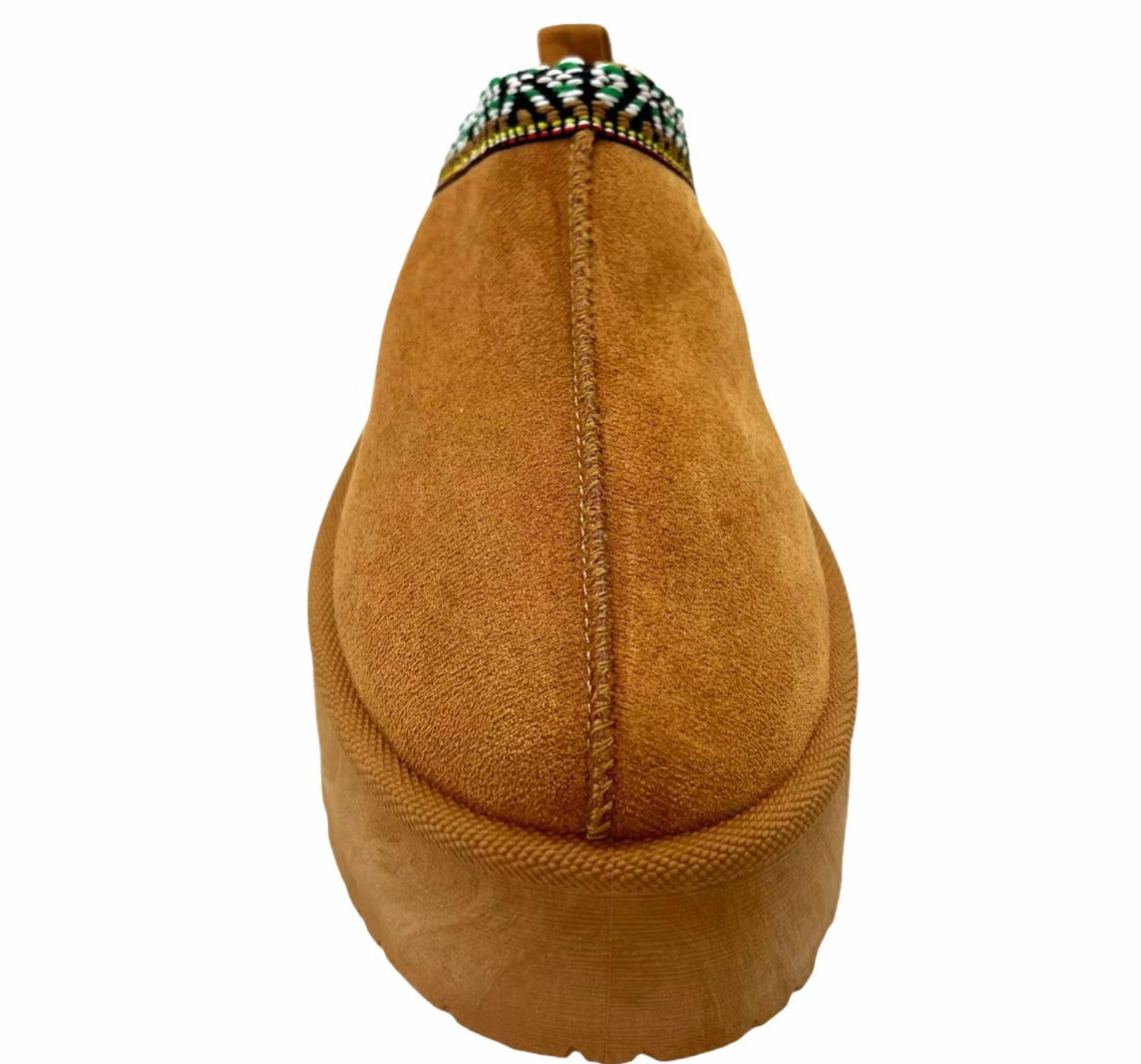 Platform slip on slippers Boots shoes