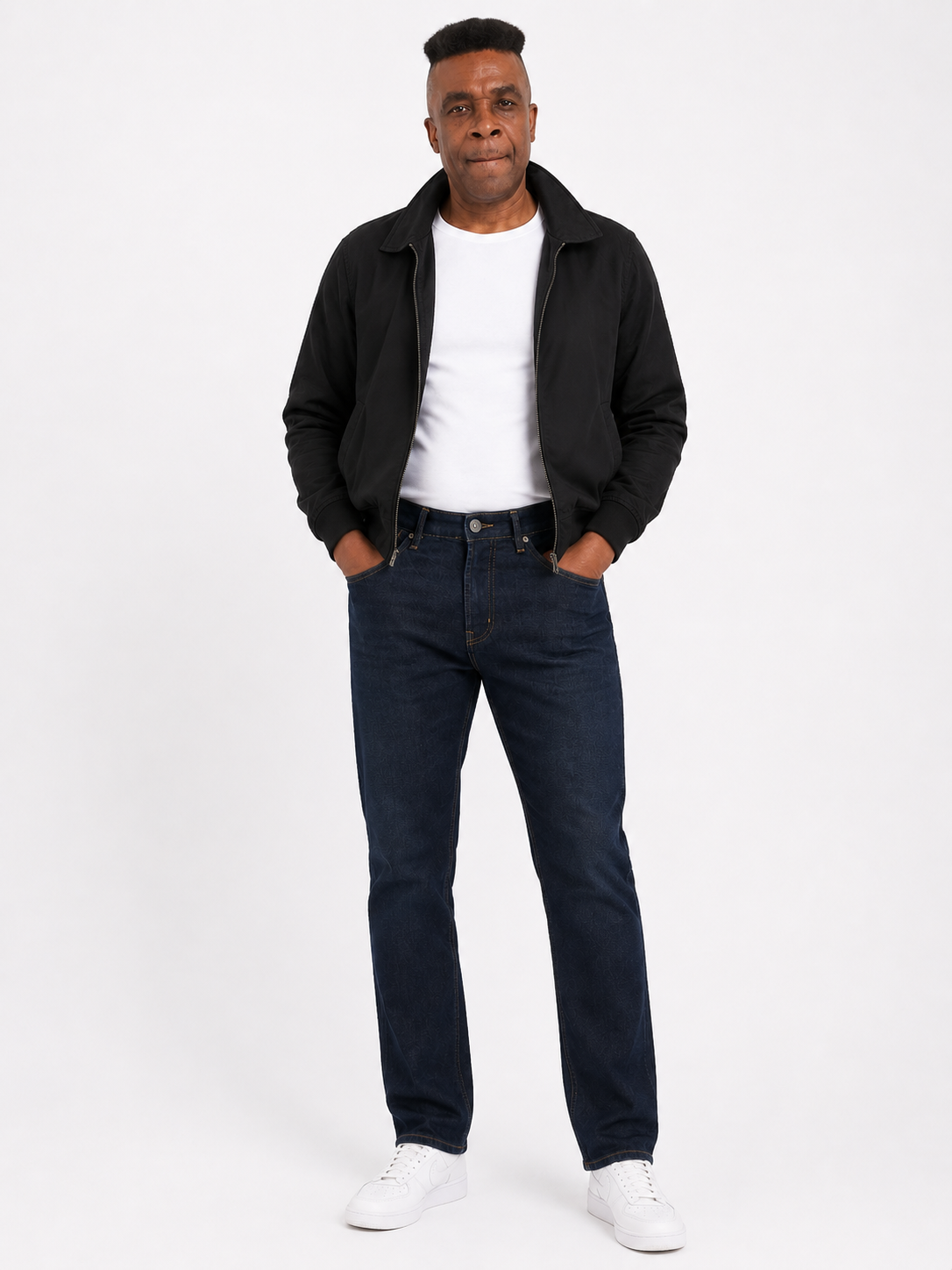 VOI London Men’s Everyday Straight Fit Denim Jeans