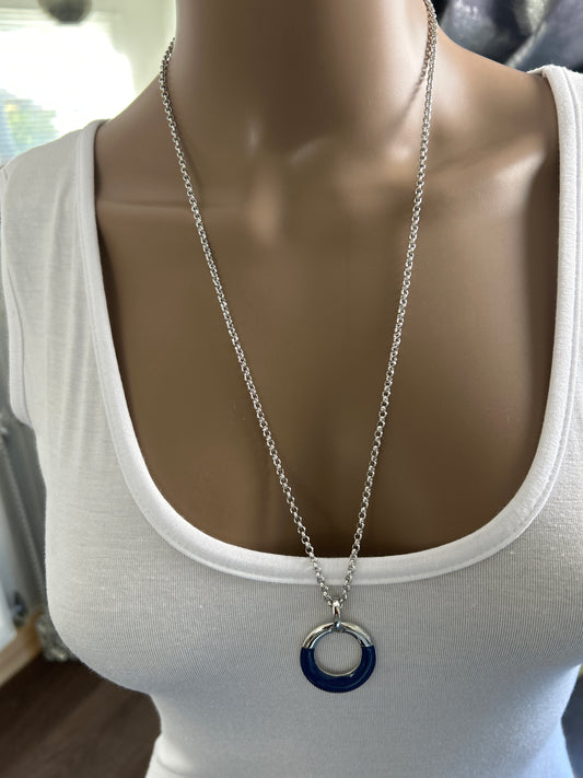 Silver plated necklace