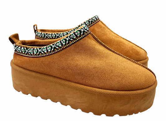 Platform slip on slippers Boots shoes