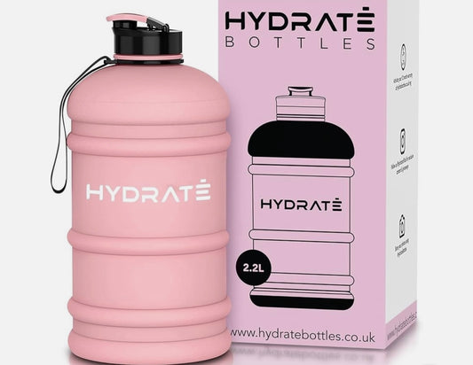 Hydrate water bottle 2.2L ￼