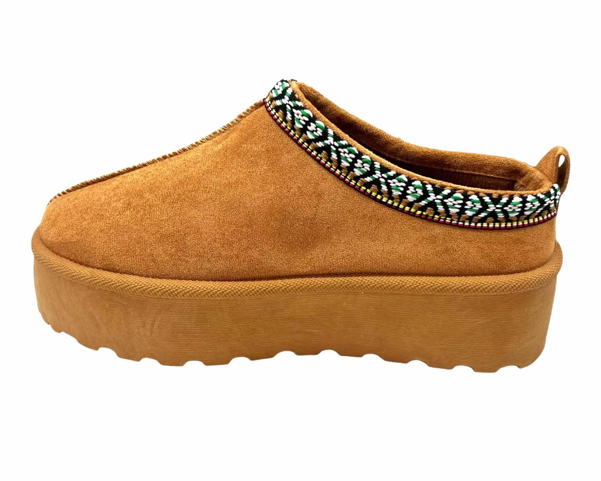 Platform slip on slippers Boots shoes