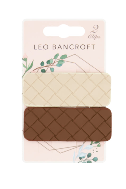 Leo Bancroft Pu Clips 2 Pack