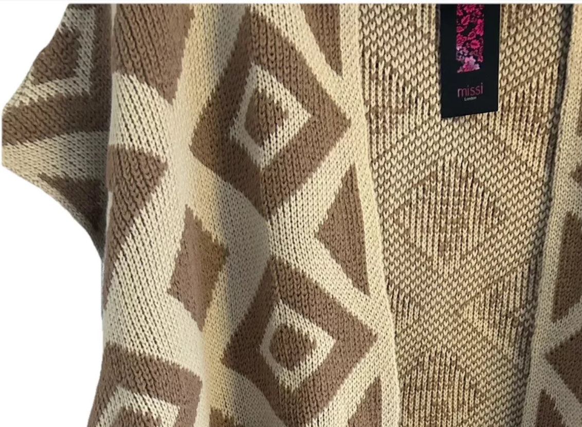 Cape cardigan one size