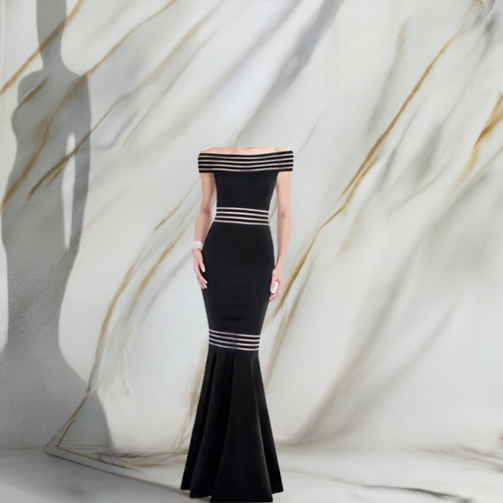 Bardot Fishtail Maxi Dress