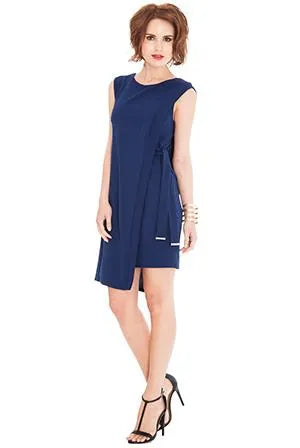Overlay Asymmetric Sleeves Mini