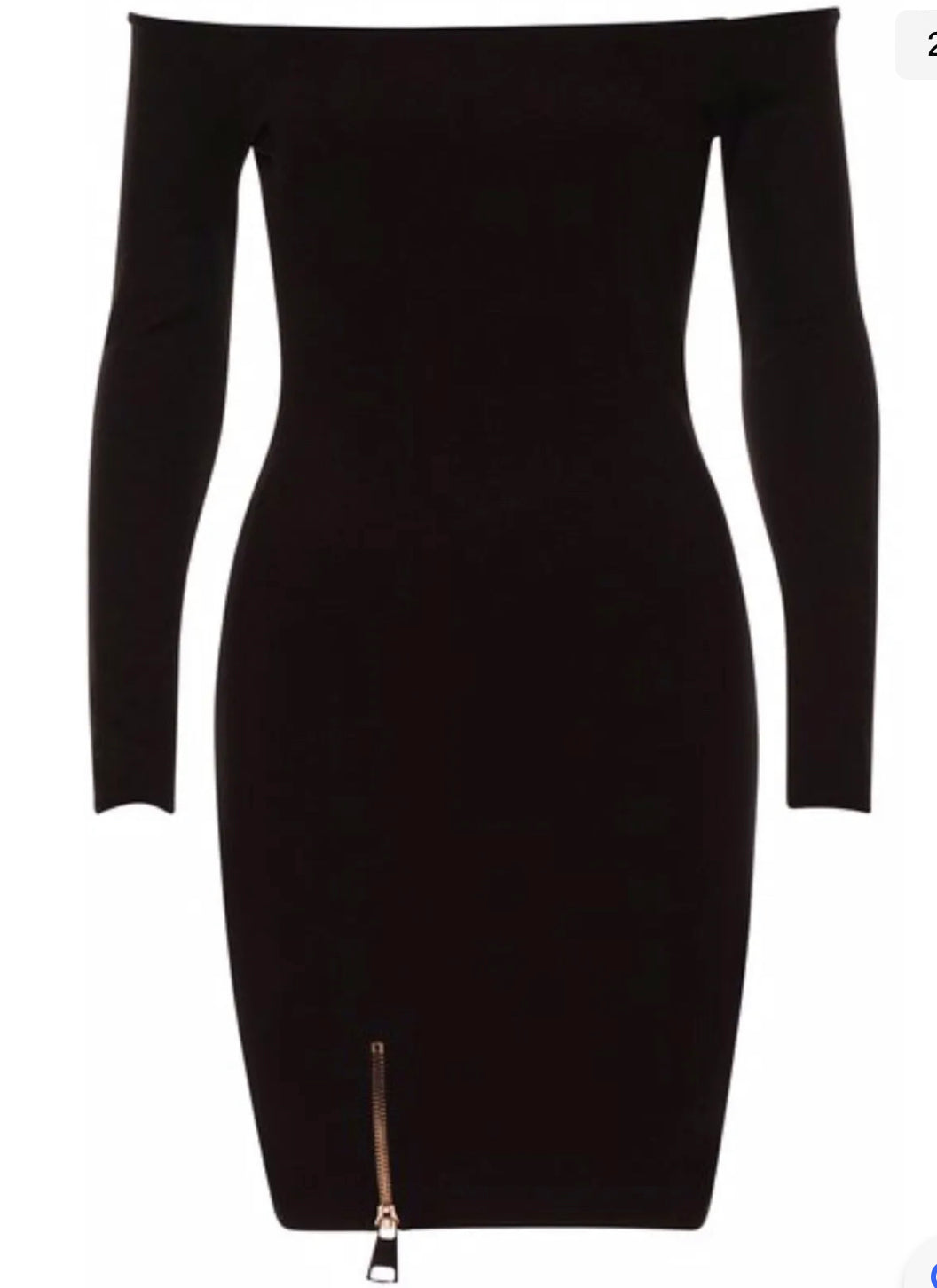 Off Shoulder Bodycon Dress