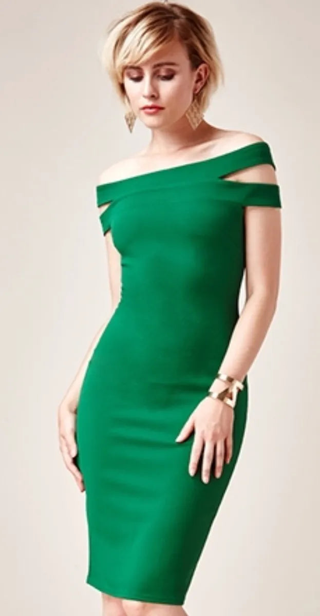 Bardot Midi Dress
