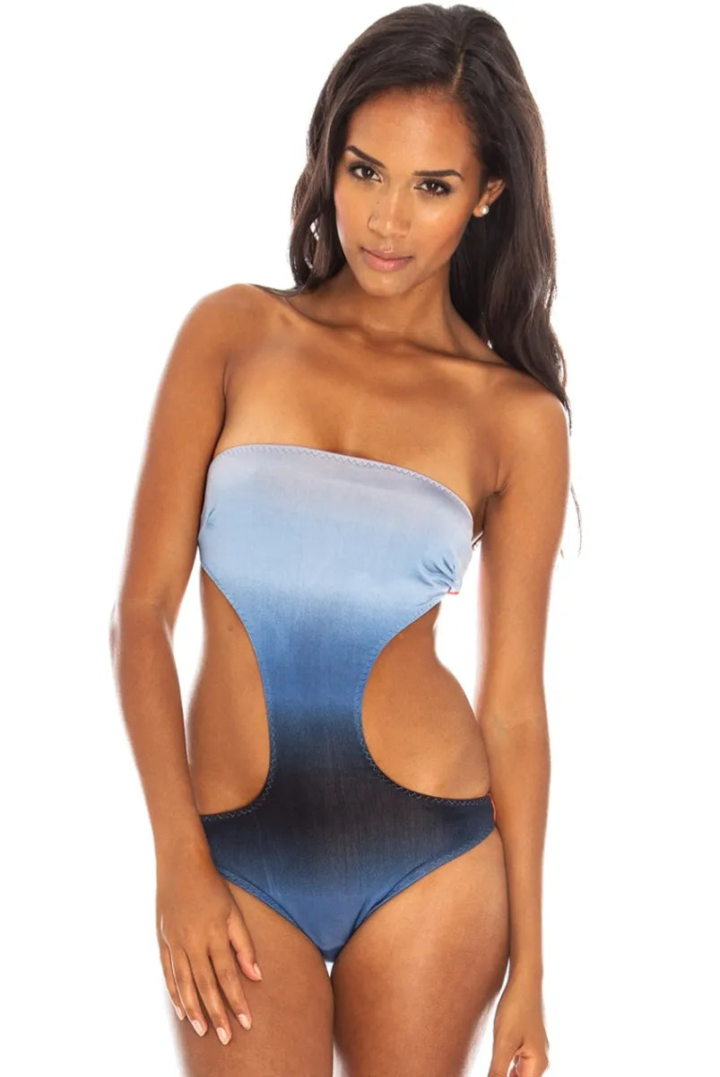 DIP DYE GLAM MONOKINI