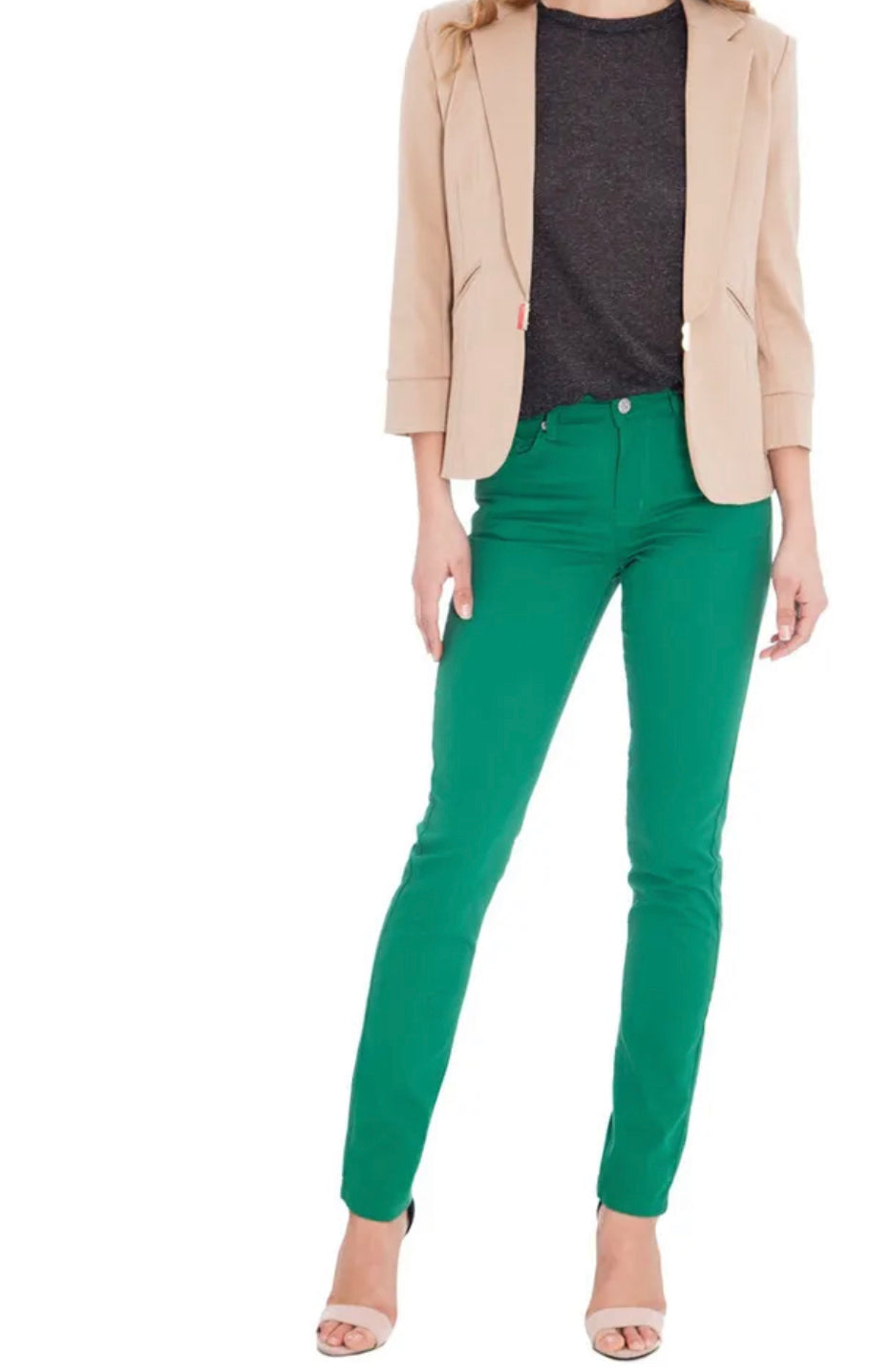 Twill Fitted Trousers