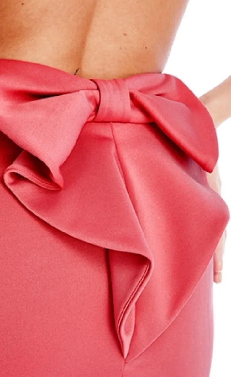 Bow Detail Mini Dress