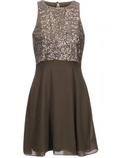 Sequin Skater Dress