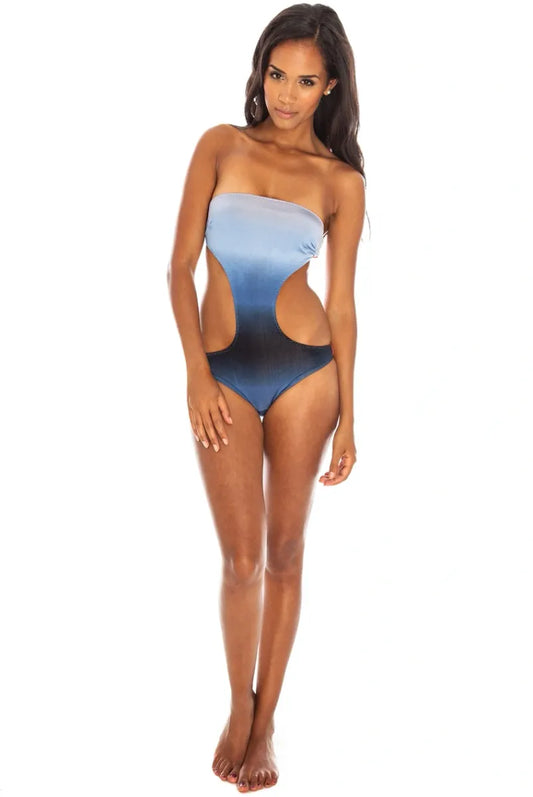 DIP DYE GLAM MONOKINI