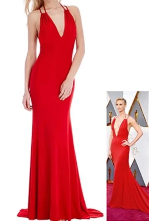 Oscar Red Maxi Dress