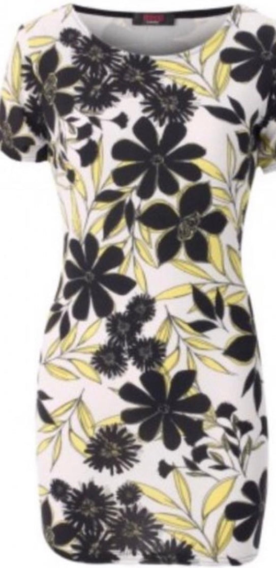 FLORAL SKATER DRESS