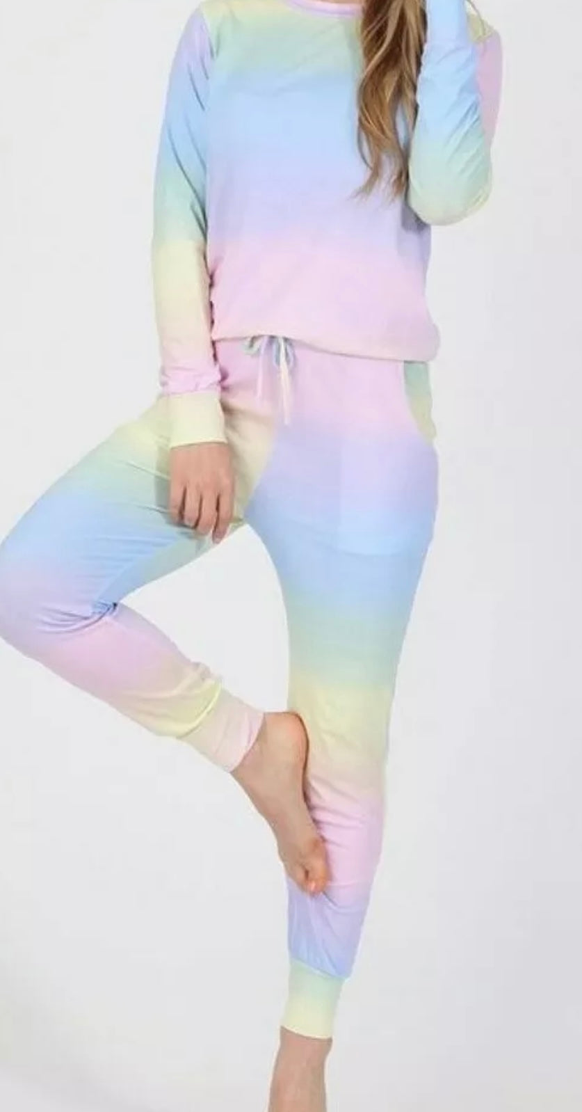 RAINBOW TOP AND BOTTOM SET